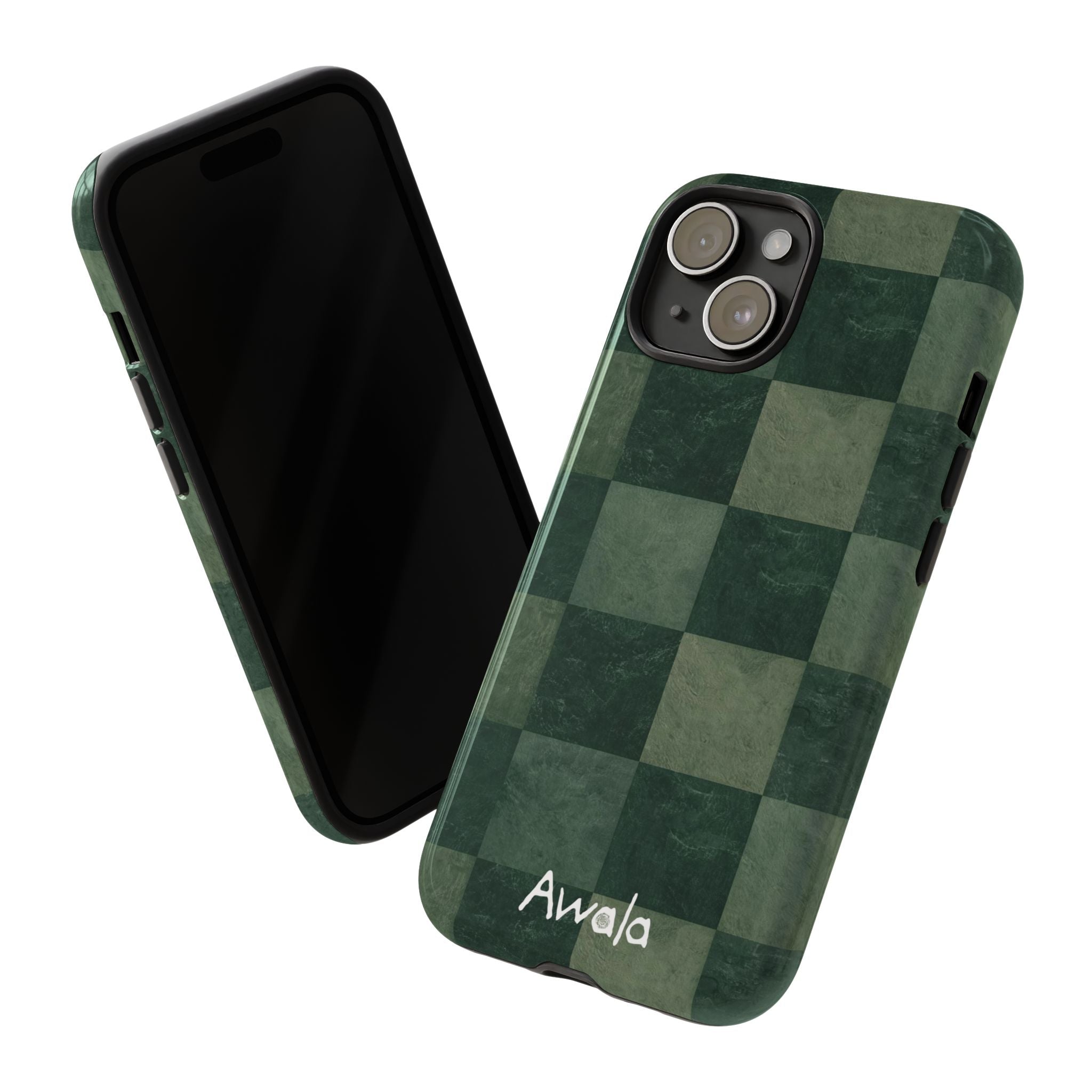 Green Checkerboard