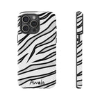Zebra Print Phone Case - Tough and Stylish Protective Cover