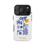 Mediterranean Village Illustration