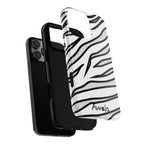 Zebra Print Phone Case - Tough and Stylish Protective Cover