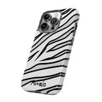 Zebra Print Phone Case - Tough and Stylish Protective Cover