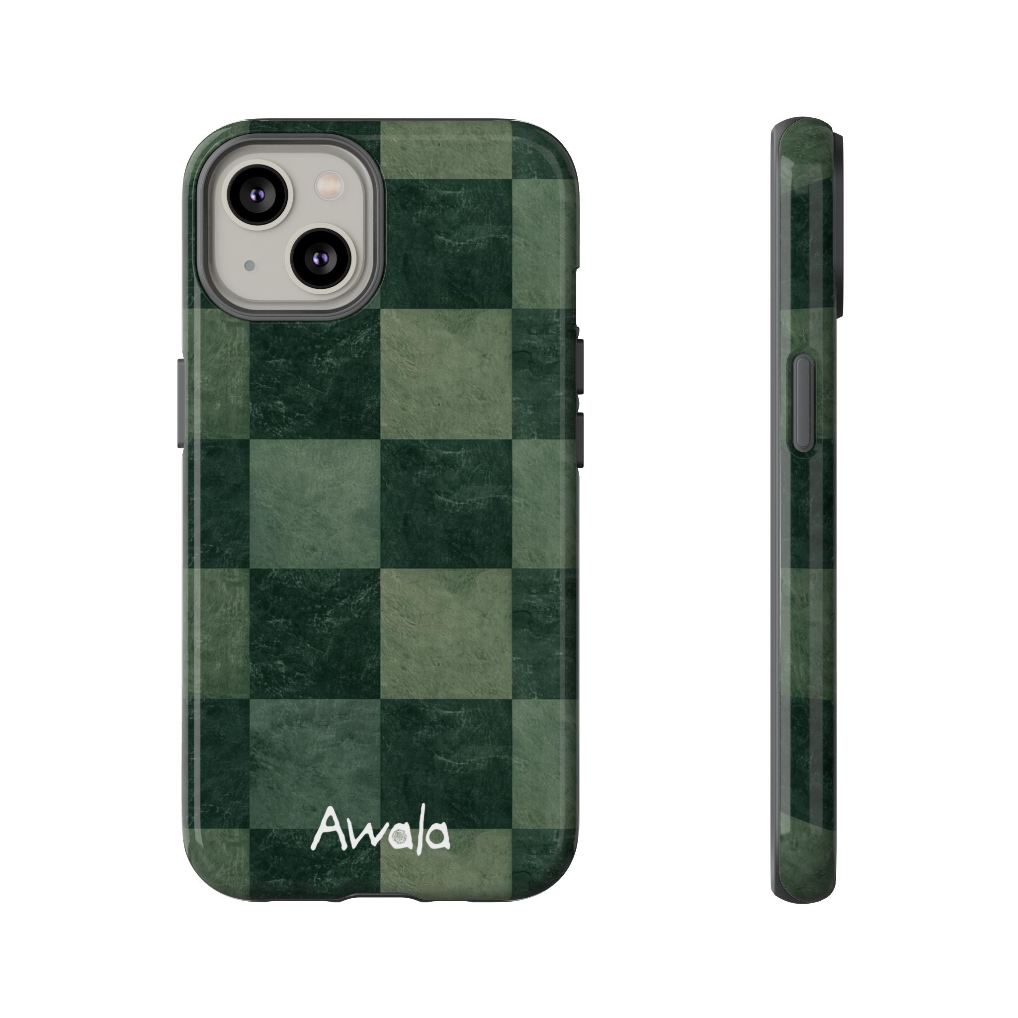 Green Checkerboard