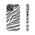 Zebra Print Phone Case - Tough and Stylish Protective Cover