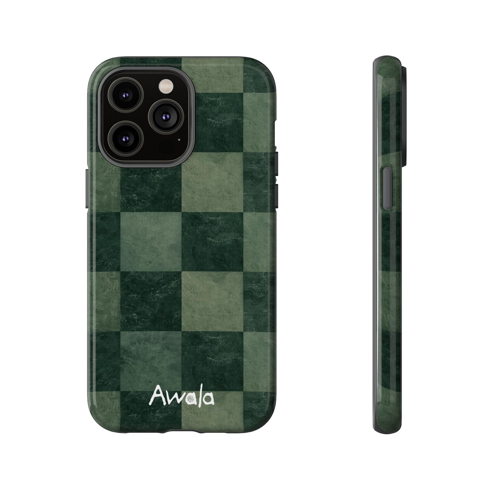 Green Checkerboard