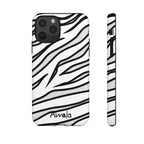 Zebra Print Phone Case - Tough and Stylish Protective Cover