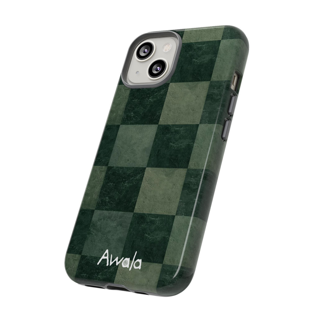 Green Checkerboard