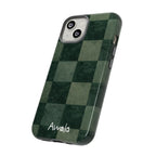 Green Checkerboard