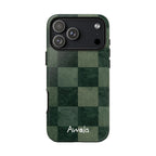 Green Checkerboard