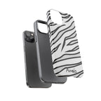 Zebra Print Phone Case - Tough and Stylish Protective Cover