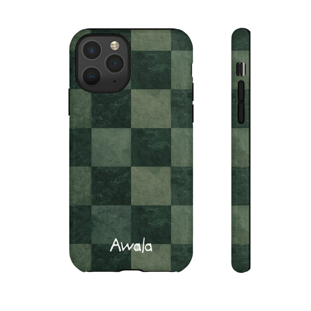 Green Checkerboard