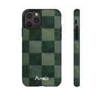 Green Checkerboard