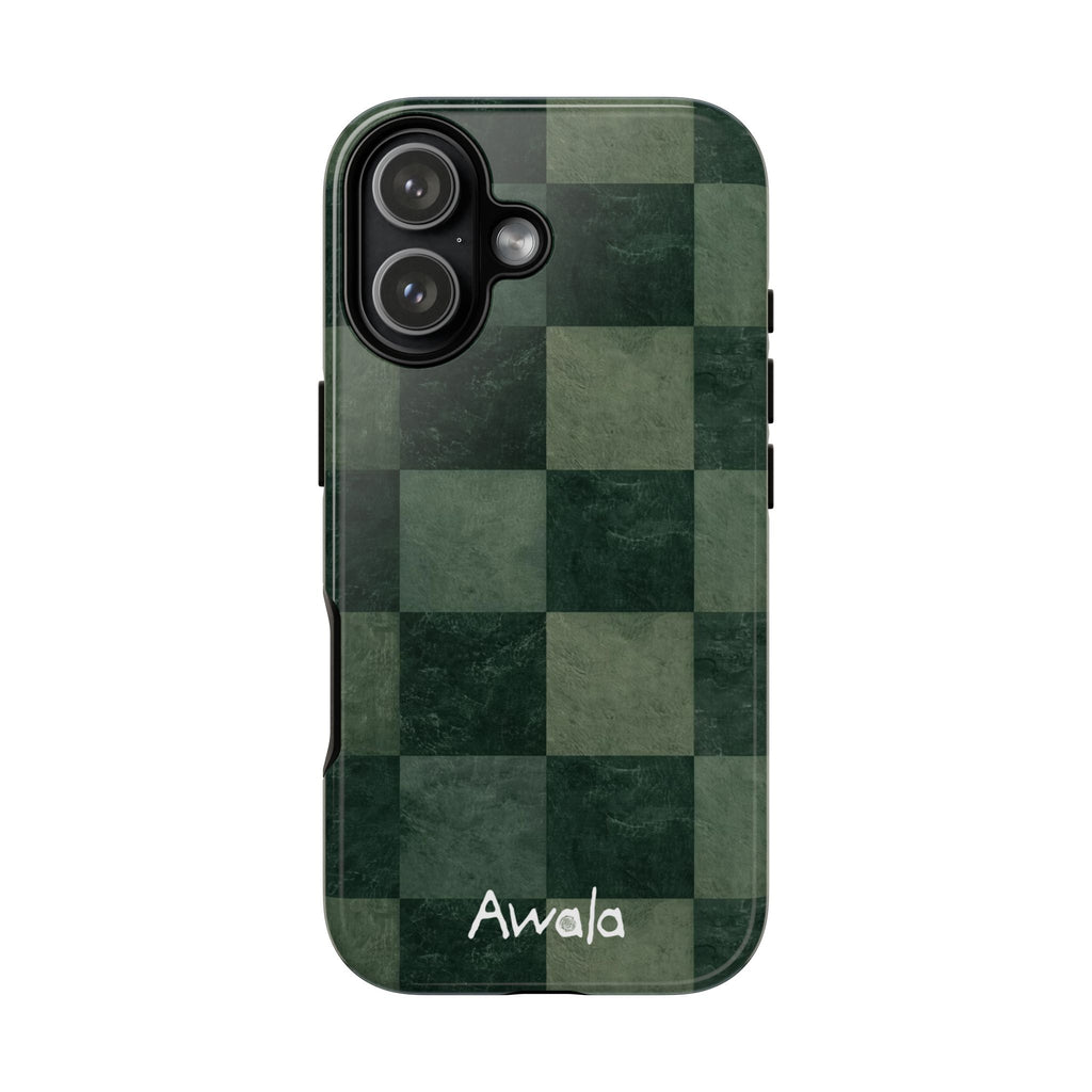 Green Checkerboard