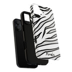 Zebra Print Phone Case - Tough and Stylish Protective Cover
