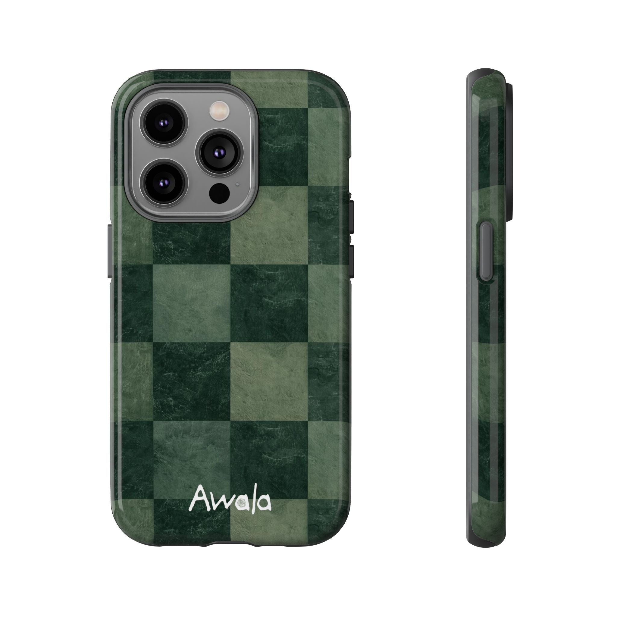 Green Checkerboard