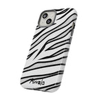 Zebra Print Phone Case - Tough and Stylish Protective Cover