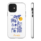 Mediterranean Village Illustration