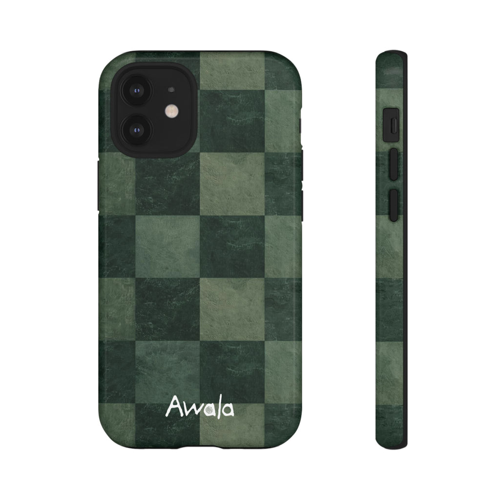 Green Checkerboard