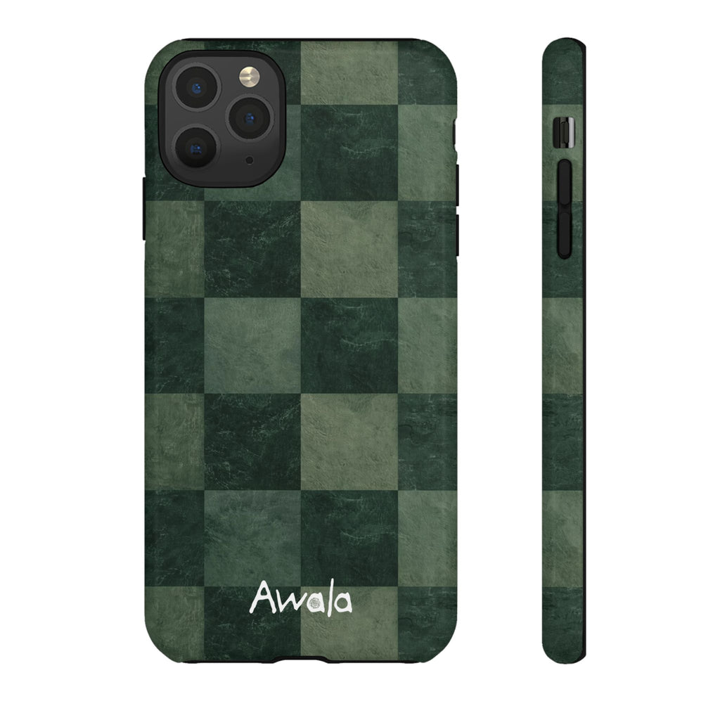 Green Checkerboard