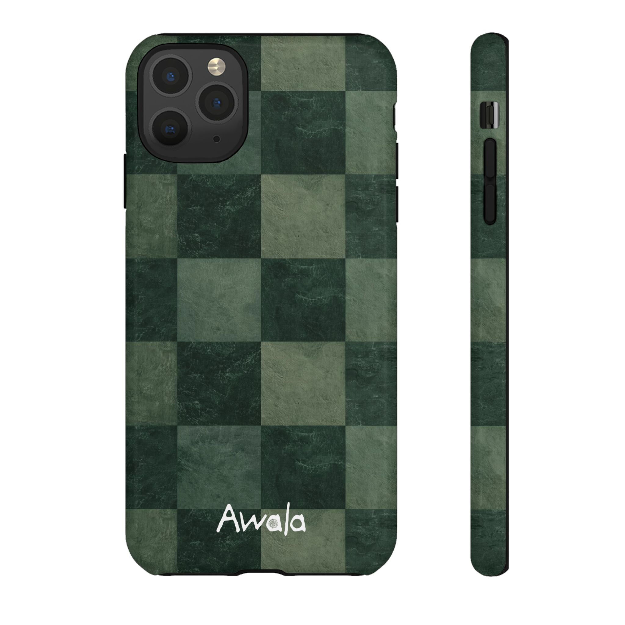 Green Checkerboard