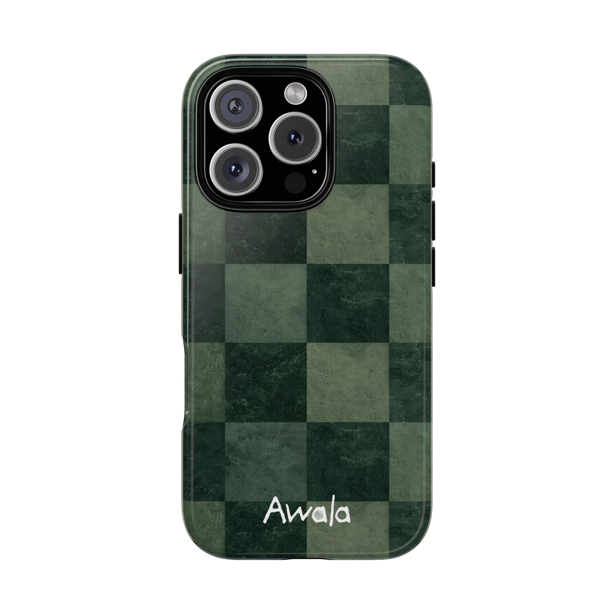 Green Checkerboard