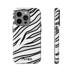 Zebra Print Phone Case - Tough and Stylish Protective Cover