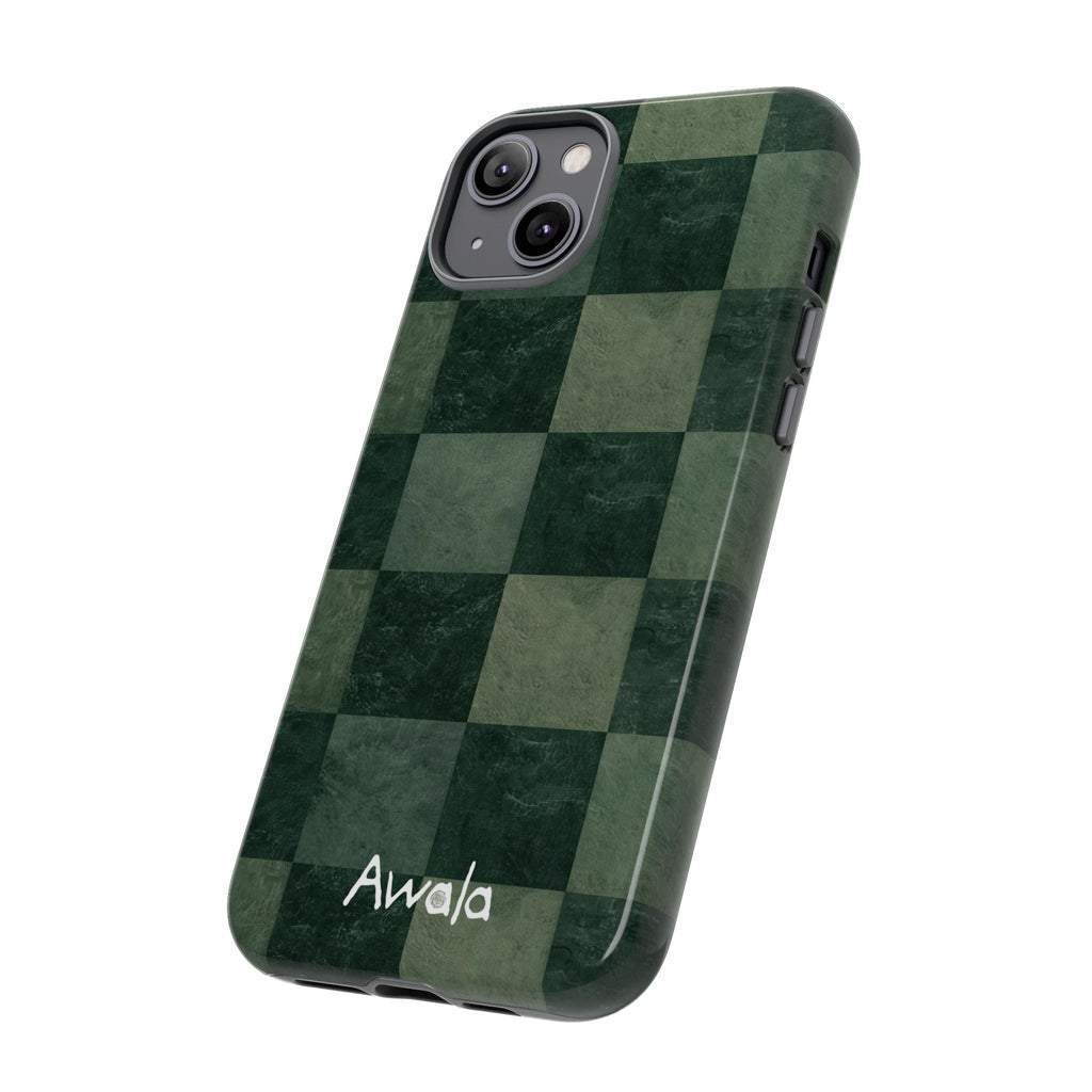 Green Checkerboard