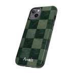 Green Checkerboard