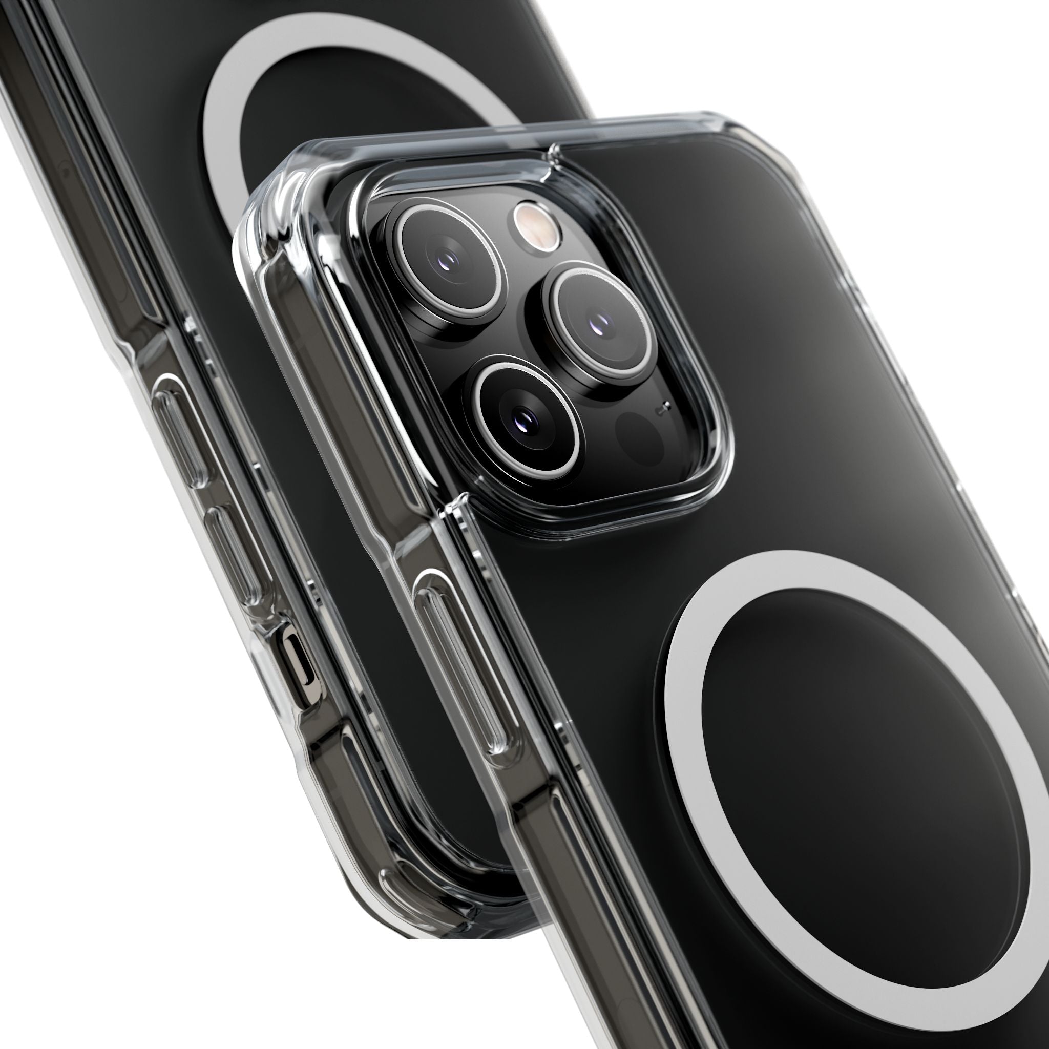 Magnetic Clear Impact Case for iPhone - Awala Design