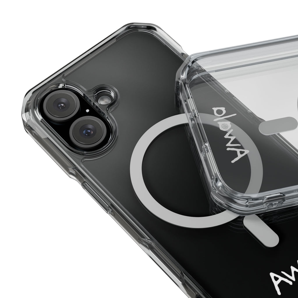 Magnetic Clear Impact Case for iPhone - Awala Design