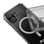 Magnetic Clear Impact Case for iPhone - Awala Design