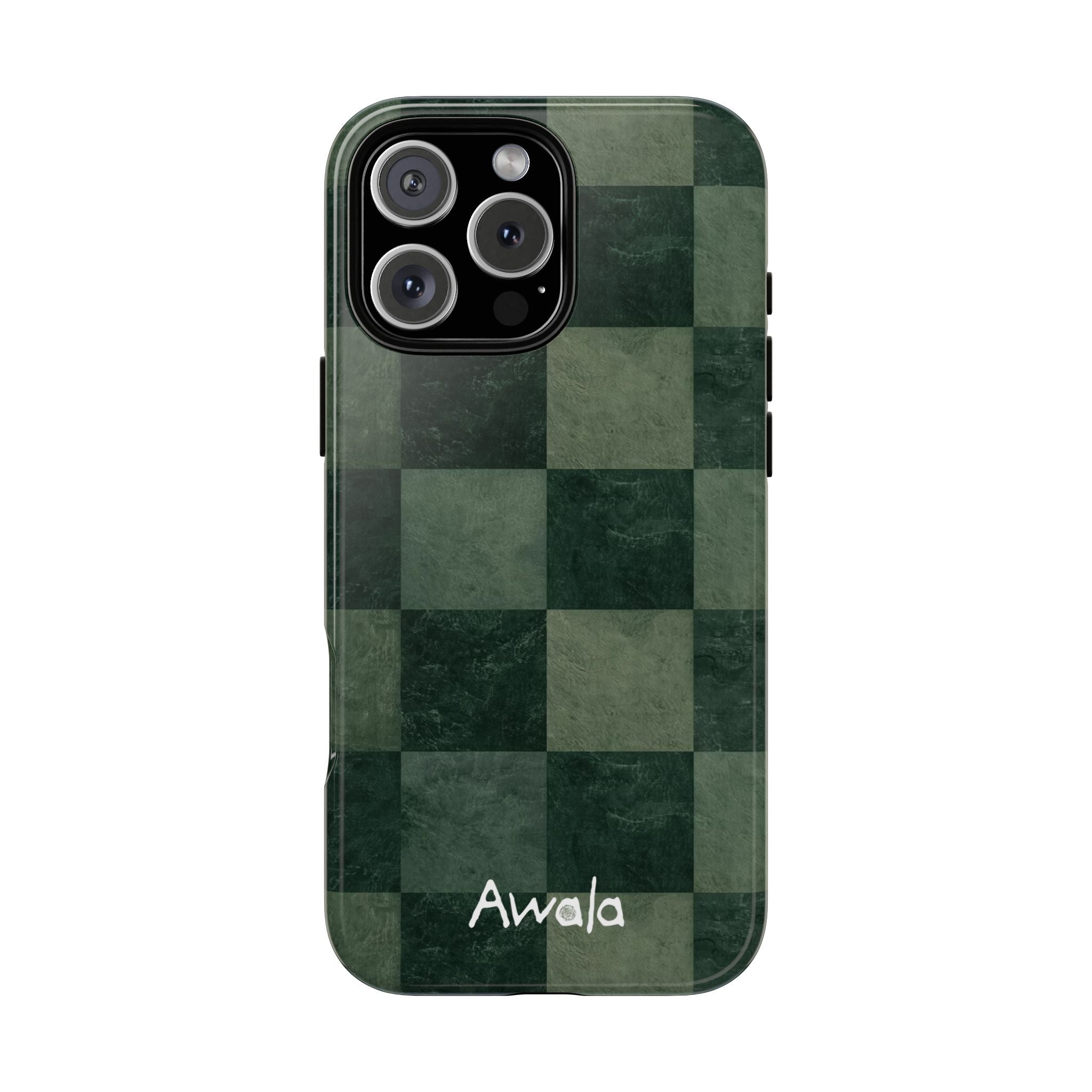 Green Checkerboard