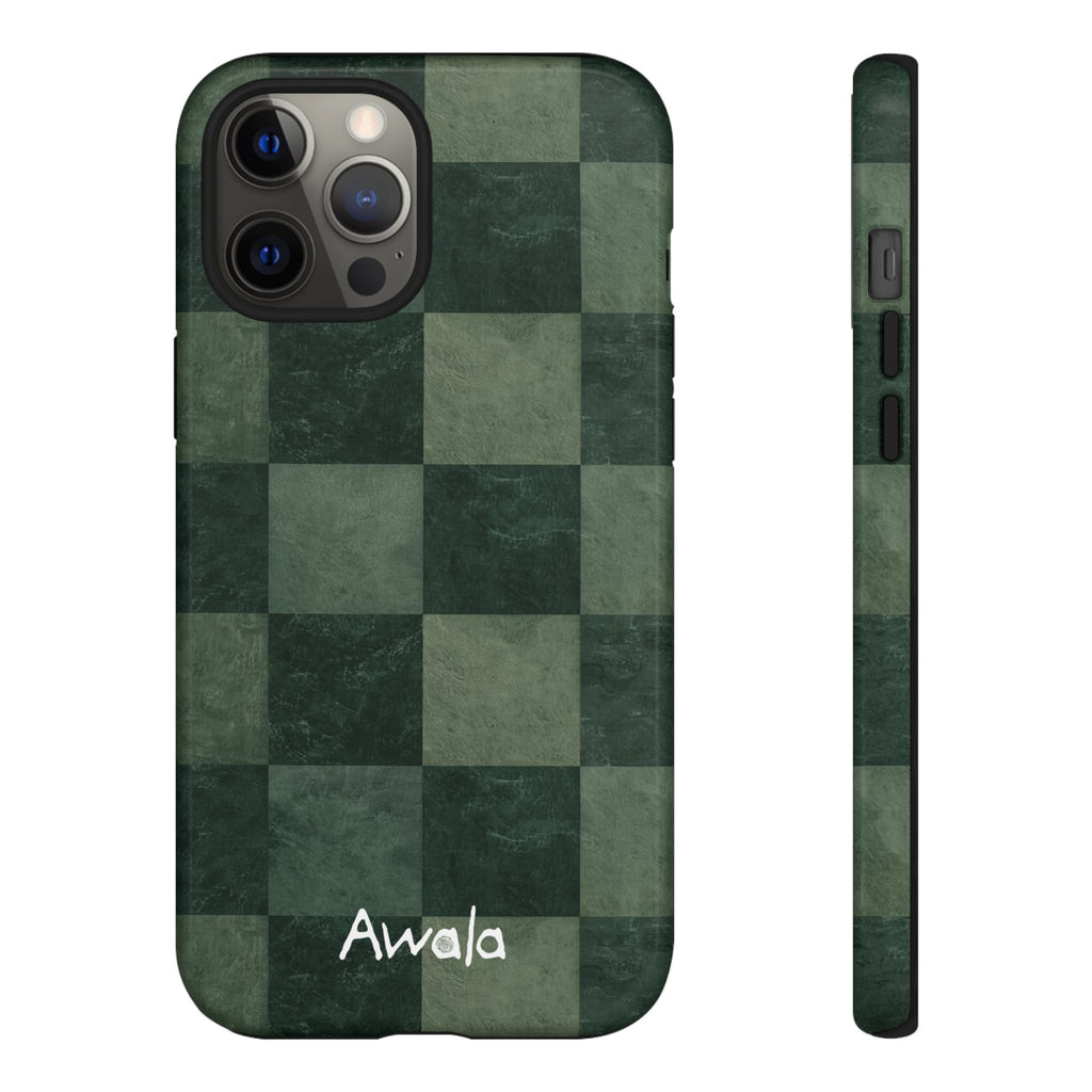 Green Checkerboard
