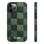Green Checkerboard