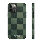 Green Checkerboard