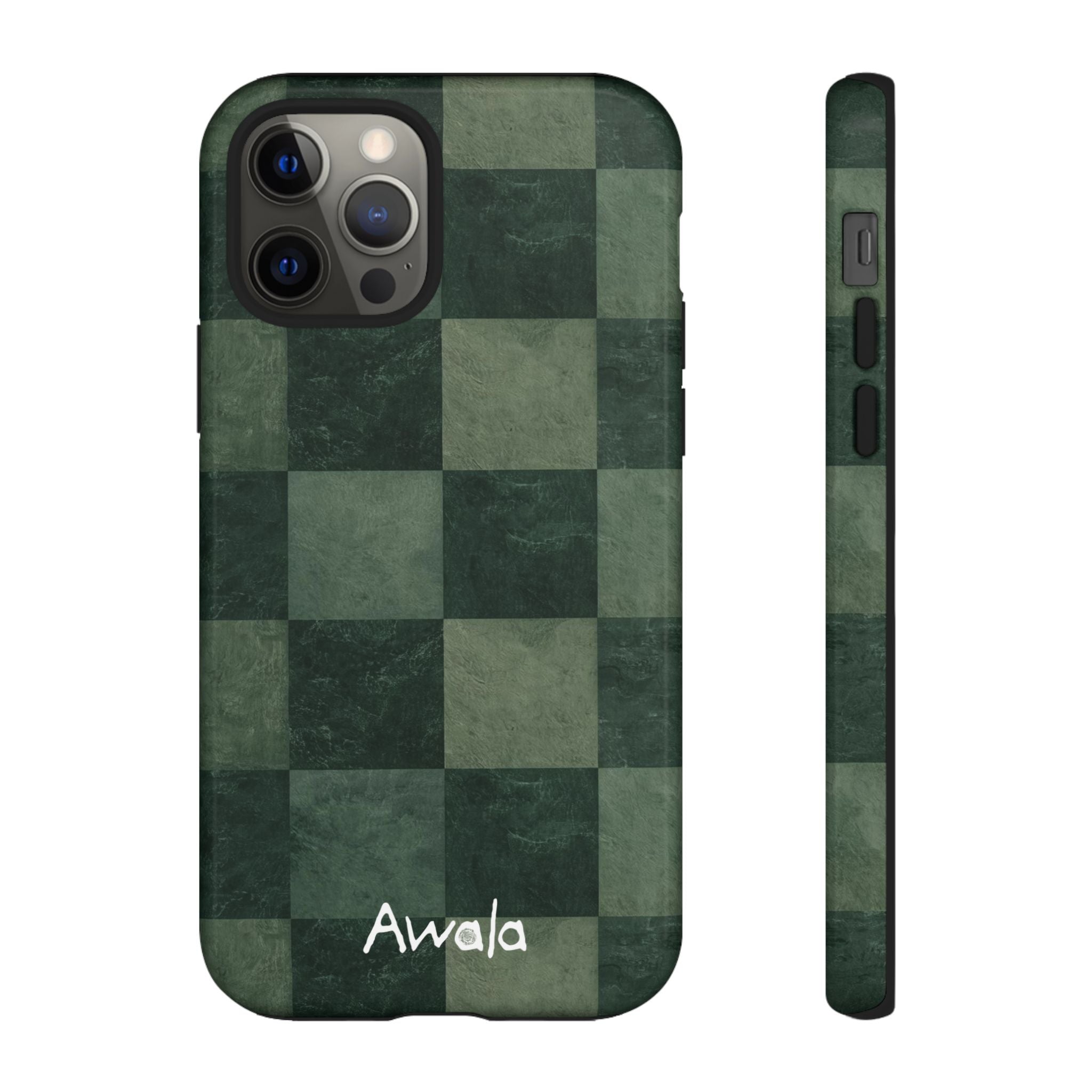 Green Checkerboard