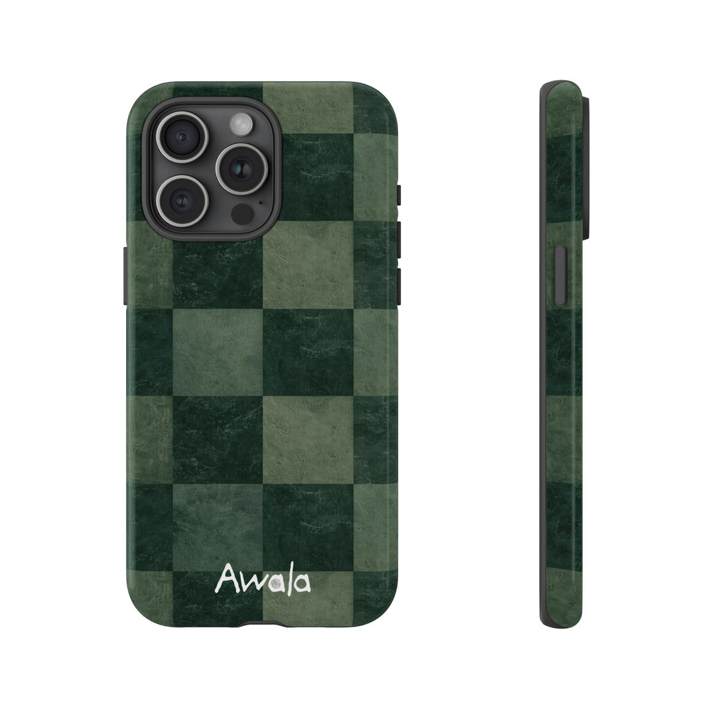 Green Checkerboard