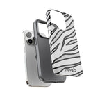 Zebra Print Phone Case - Tough and Stylish Protective Cover
