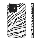 Zebra Print Phone Case - Tough and Stylish Protective Cover