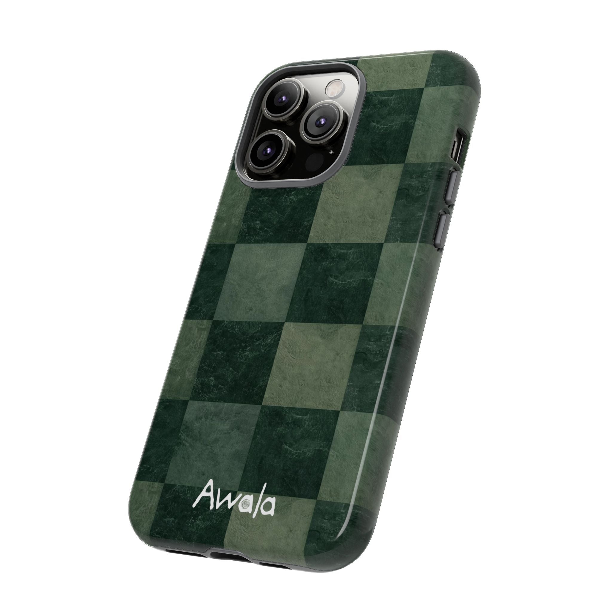 Green Checkerboard