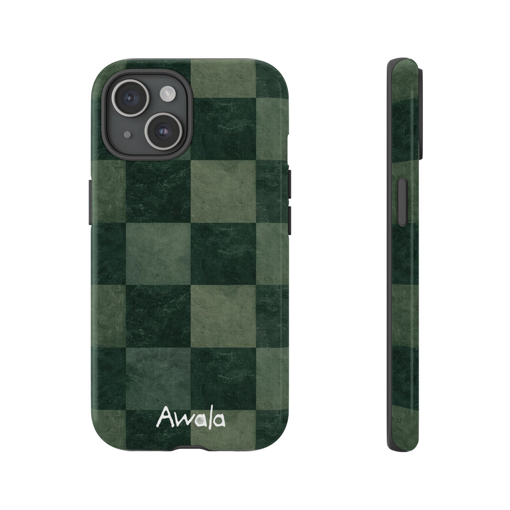 Green Checkerboard