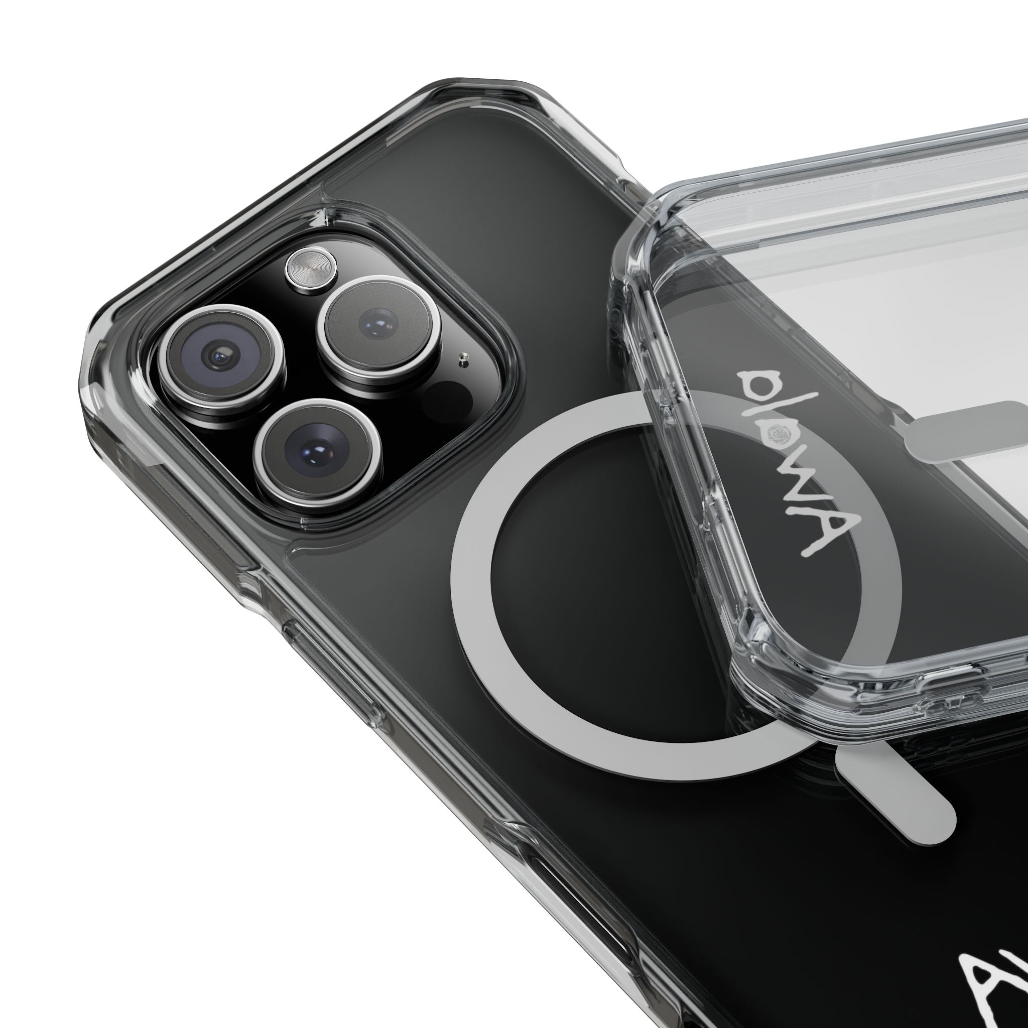 Magnetic Clear Impact Case for iPhone - Awala Design