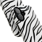 Zebra Print Phone Case - Tough and Stylish Protective Cover