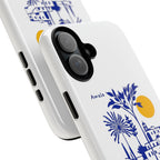 Mediterranean Village Illustration