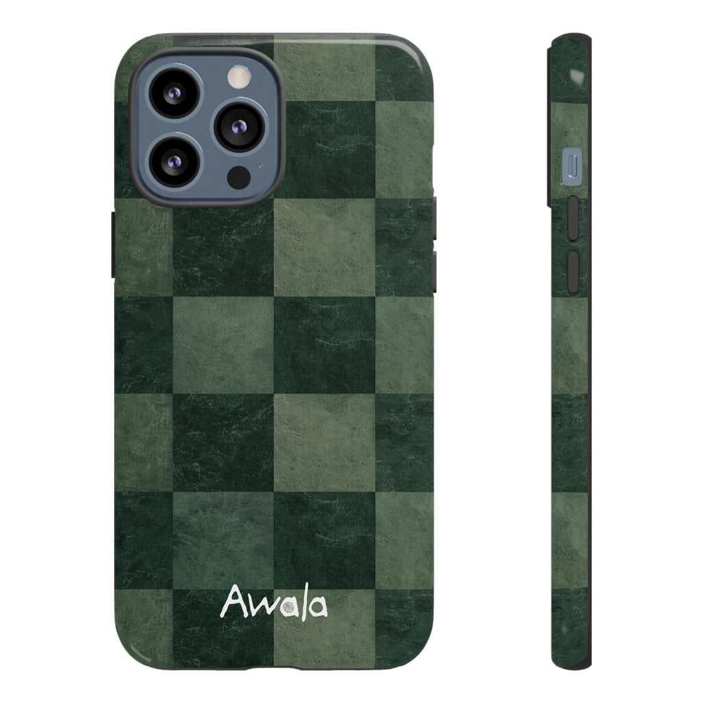 Green Checkerboard