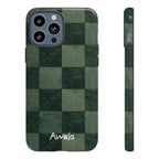 Green Checkerboard