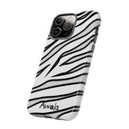 Zebra Print Phone Case - Tough and Stylish Protective Cover