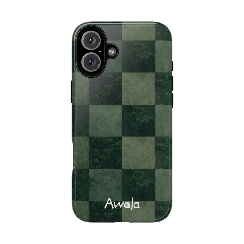 Green Checkerboard