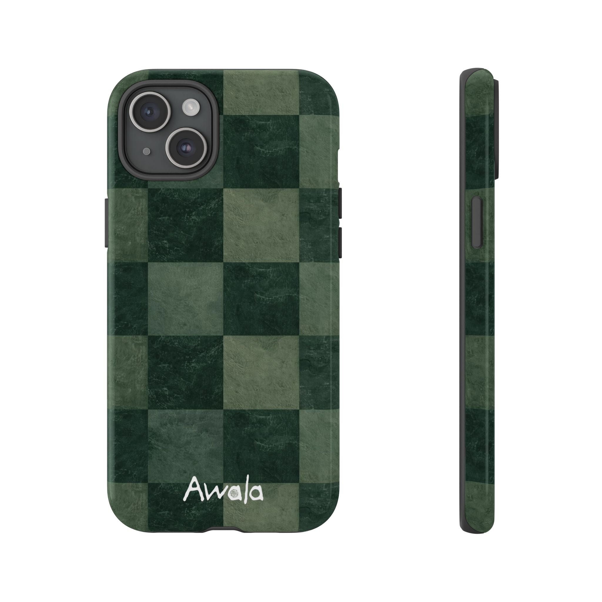 Green Checkerboard